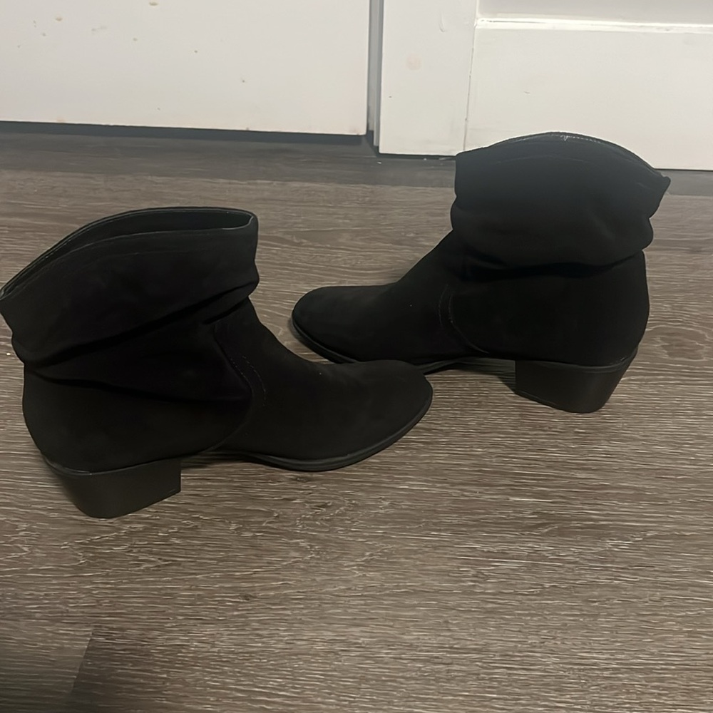 SOLD. Slouchy ankle boots